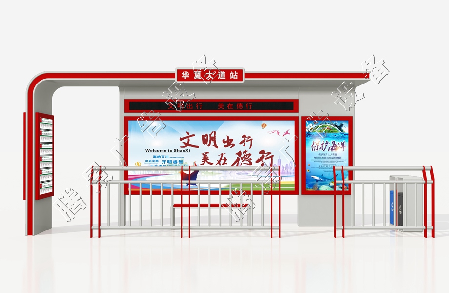 常规候车亭14